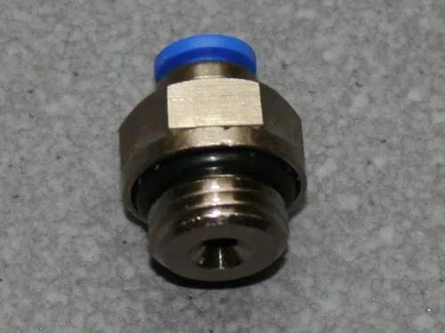 Pneumatik Einschraubverschraubung 1/4 4mm Schlauch.
