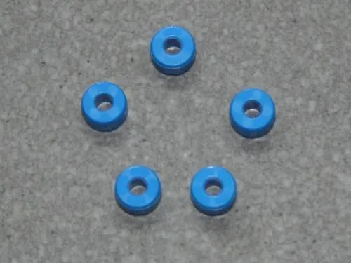 Anschlagringe 3.17 mm blau