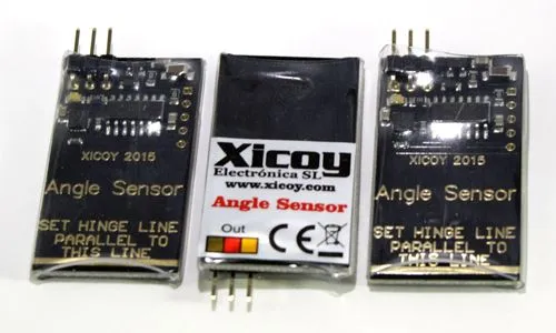Angle sensors for CG meter (Ruder-Winkel Messer)