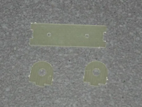 Halterung f�r Absperrhahn - 4mm Schlauch GFK