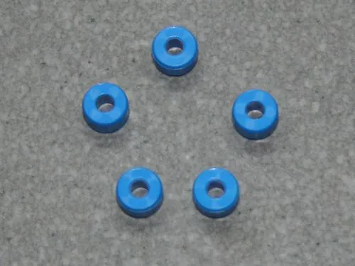 Anschlagringe 3.17 mm blau