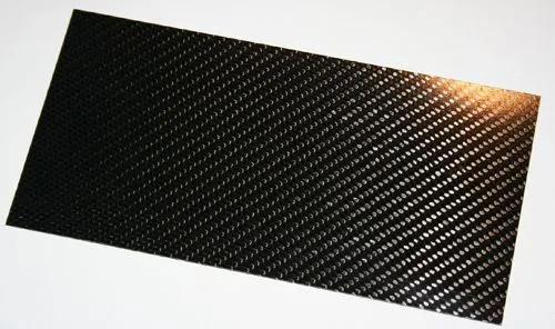 CFK Platte 550 x 350 x 1,5 � 0,3 mm
