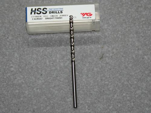 HSS, Spiralbohrer D=2,30 fr Aluminium