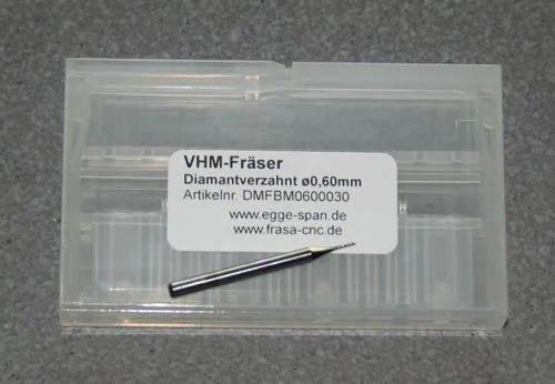 VHM-Fr�ser Diamantverzahnt � 0.60mm