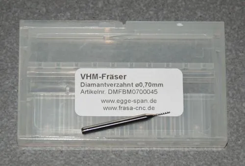 VHM-Fr�ser Diamantverzahnt � 0.70mm