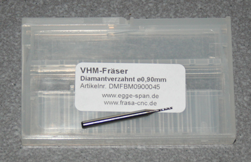 VHM-Frser Diamantverzahnt  0.90mm