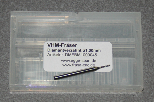 VHM-Frser Diamantverzahnt  1.00mm