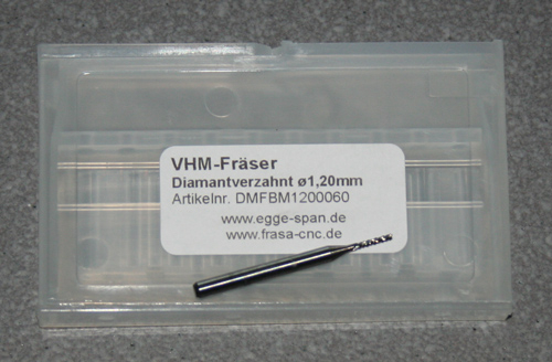 VHM-Frser Diamantverzahnt  1.20mm