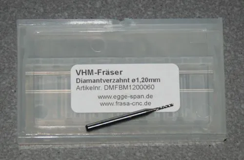 VHM-Fr�ser Diamantverzahnt � 1.20mm