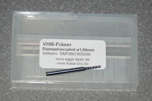 VHM-Fr�ser Diamantverzahnt � 1.60mm