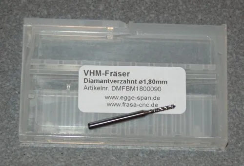 VHM-Fr�ser Diamantverzahnt � 1.80mm