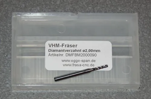 VHM-Fr�ser Diamantverzahnt � 2.00mm