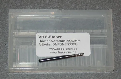 VHM-Fr�ser Diamantverzahnt � 2.40mm