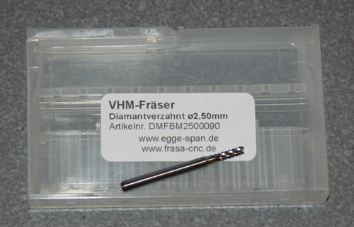 VHM-Frser Diamantverzahnt  2.50mm