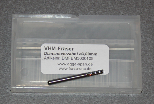 VHM-Frser Diamantverzahnt  3.00mm