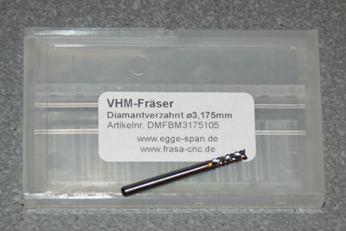 VHM-Frser Diamantverzahnt  3.175mm