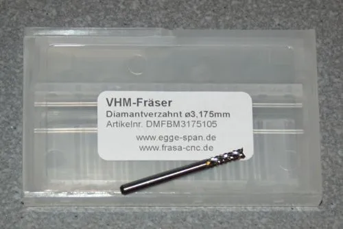 VHM-Fr�ser Diamantverzahnt � 3.175mm