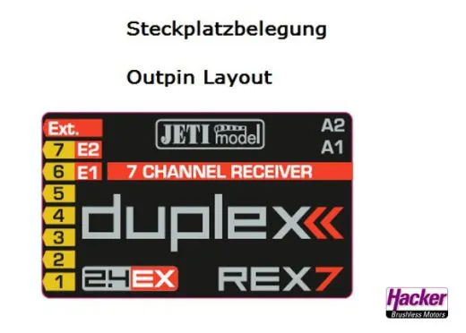 DUPLEX 2.4EX Empf�nger REX 7
