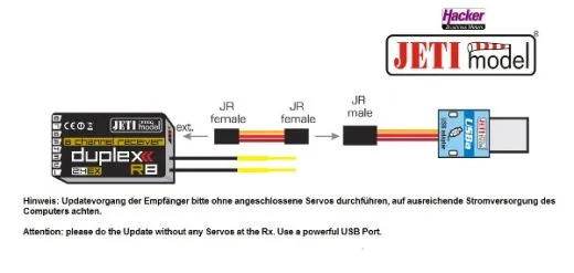 DUPLEX USBa USB-Adapter f�r Jeti Duplex
