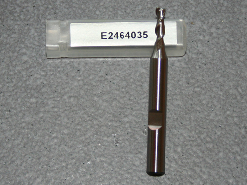 HSSE-CO8, 2 Schneiden 42° Rechtsspirale kurz 3.50mm, unbeschichtet