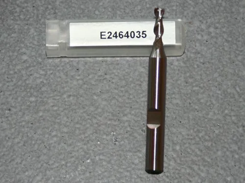 HSSE-CO8, 2 Schneiden 42� Rechtsspirale kurz 3.50mm, unbeschichtet