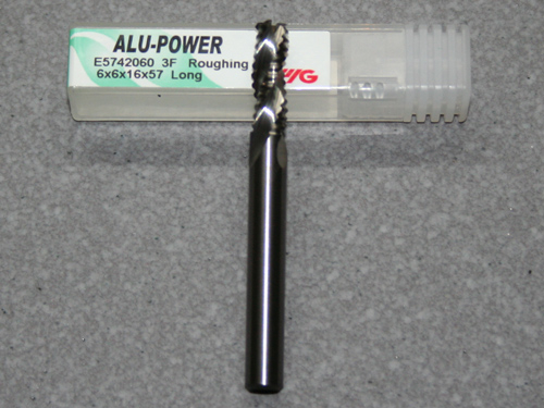 Alu-Power 3-Schneider Schruppfräser D=6 mm