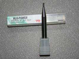 Alu-Power 3-Schneider Stirnradius D=2,5 mm mit abgesetztem Schaftteil