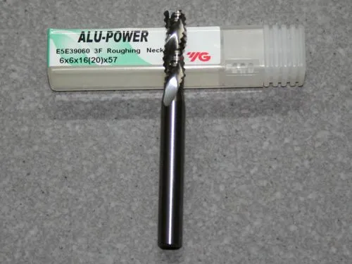 Alu-Power 3-Schneider Schruppfr�ser D=6 mm mit abgesetztem Schaftteil