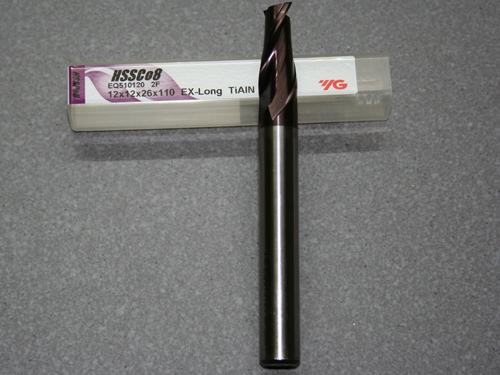 HSSE-CO8-TiAIN Frser 2Z, 12.00mm, extra lang.