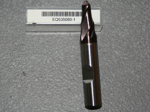 Radiusfrser  8.00mm R=4.00mm, 10mm Schaft, TiAIN