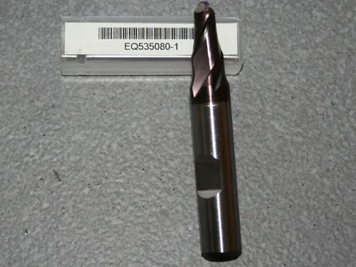 Radiusfr�ser � 8.00mm R=4.00mm, 10mm Schaft, TiAIN