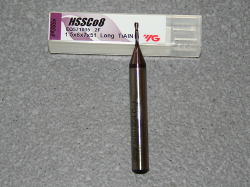 Nutenfrser, lang,  1.50mm, TiAIN beschichtet  