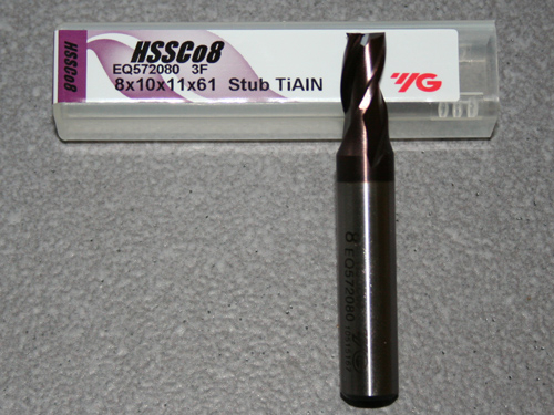 HSSE-CO8 - 3-Schneider - TiAIN -  8.00mm
