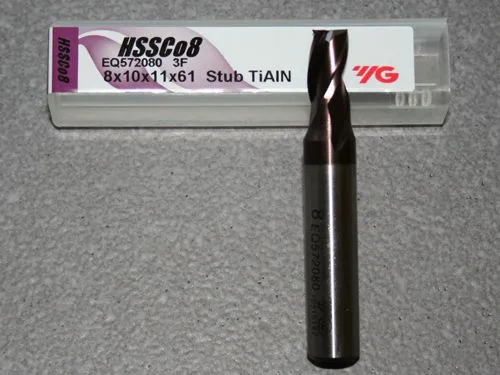 HSSE-CO8 - 3-Schneider - TiAIN - � 8.00mm