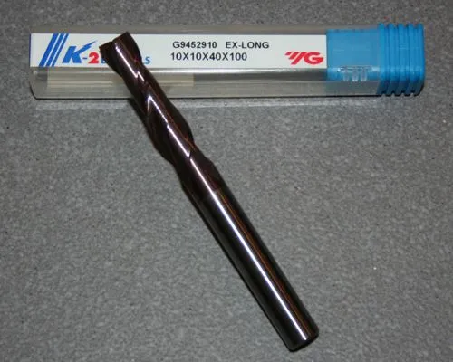 VHM-Fr�ser � 10.00mm, K-2, extra lang 100mm