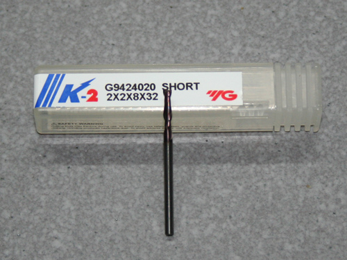 VHM 2-Schneider 2.00mm,  K-2, Kurz. 