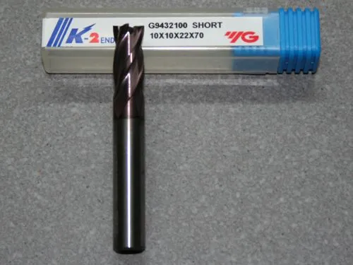 VHM Fr�ser, 4Z, 10.00mm, kurz, K-2 Beschichtet