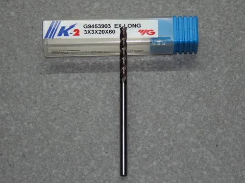 VHM Fr�ser, 4-Z, 3.00mm extra lang K-2 besch.