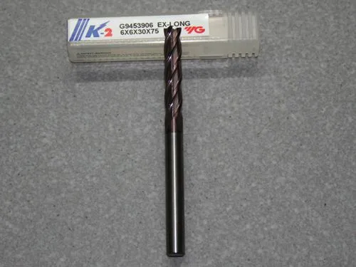 VHM Fr�ser, 4-Z, 6.00mm extra lang K-2 besch.