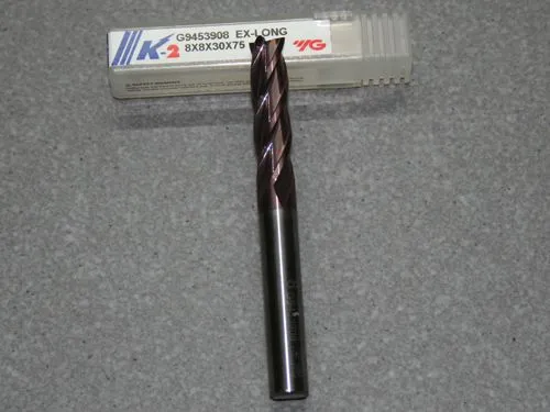 VHM Fr�ser, 4-Z, 8.00mm extra lang K-2 besch.