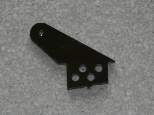 10 Ruderh�rner RH25 in 2,00 mm GFK schwarz