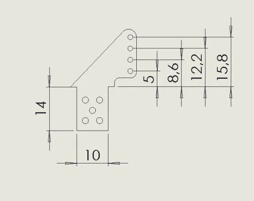10 Ruderh�rner RH34 in 1,50mm GFK