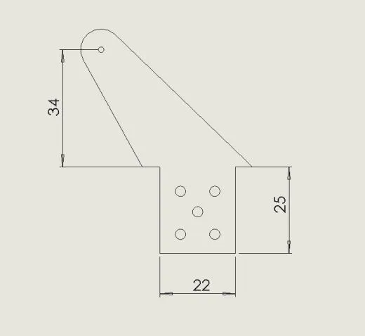 2 Ruderh�rner RH65 in 2,00mm GFK