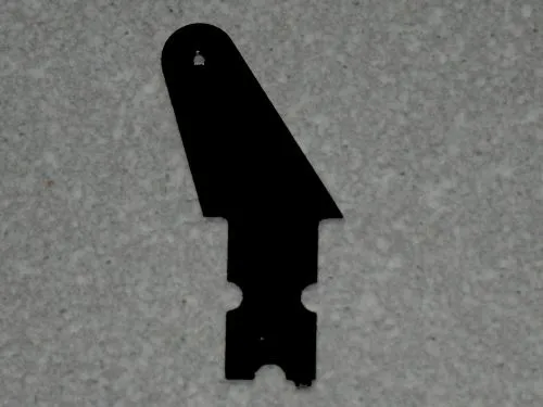 10 Ruderh�rner 20 mm in GFK schwarz