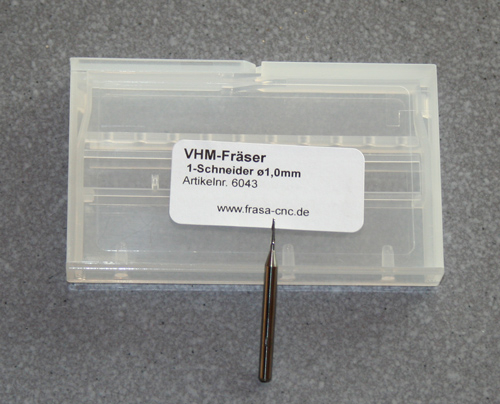 VHM-Frser 1-Schneider 1,00mm