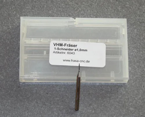 VHM-Fr�ser 1-Schneider 1,00mm