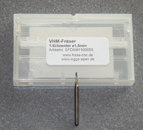 VHM-Frser 1-Schneider 1,50mm