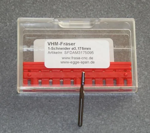 VHM-Fr�ser 1-Schneider 3,175mm