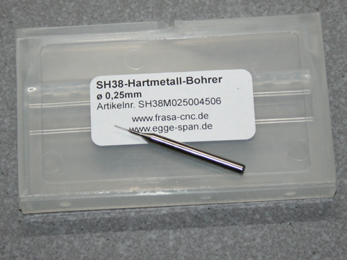 VHM Bohrer Micro Ø 0.25mm