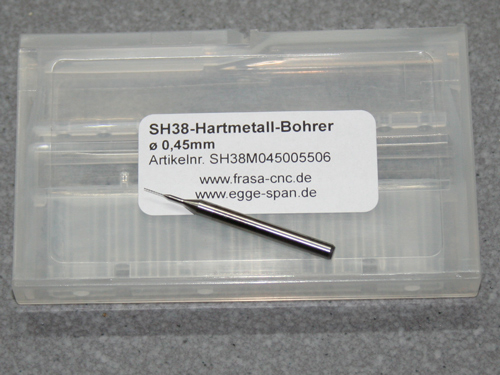 VHM Bohrer Micro  0.45mm